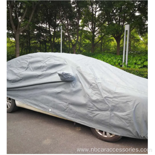 Silver Car Cover Car Decoration Anti-UV Water-Proof